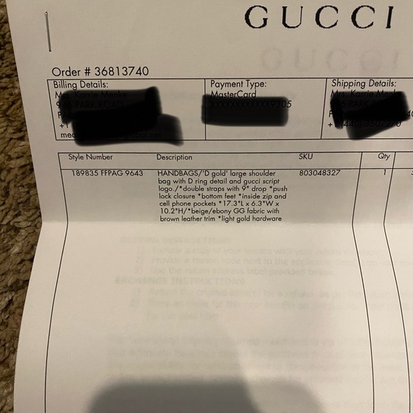 Excellent, barely used Gucci bag. - Picture 2 of 11